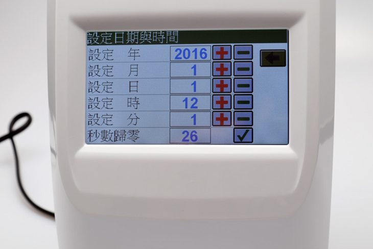 DASAN DS-2000 觸控式四欄位打卡鐘 台灣製